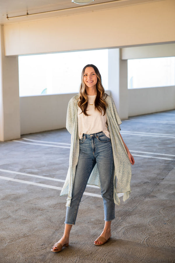 Blue Belle - Duster Kimono